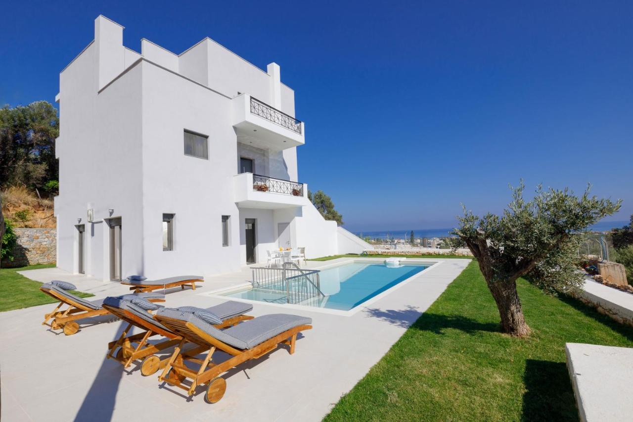 Apartment Tilio - New Apartment With Private Pool 1400M From The Beach Rethimnon Buitenkant foto