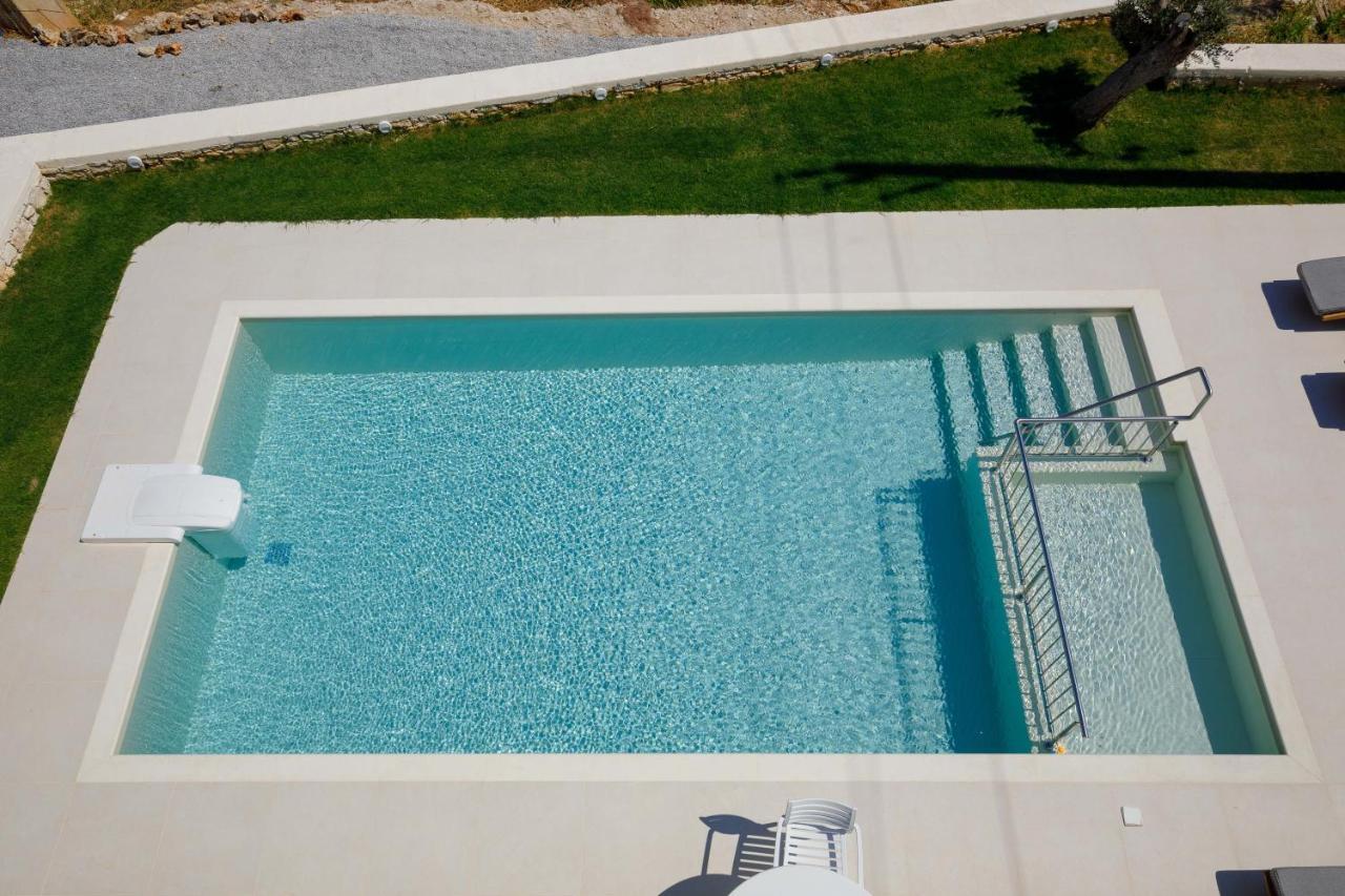 Apartment Tilio - New Apartment With Private Pool 1400M From The Beach Rethimnon Buitenkant foto