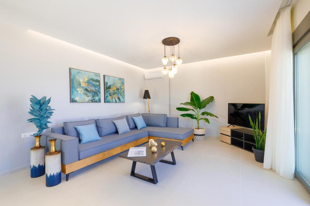 Apartment Tilio - New Apartment With Private Pool 1400M From The Beach Rethimnon Buitenkant foto